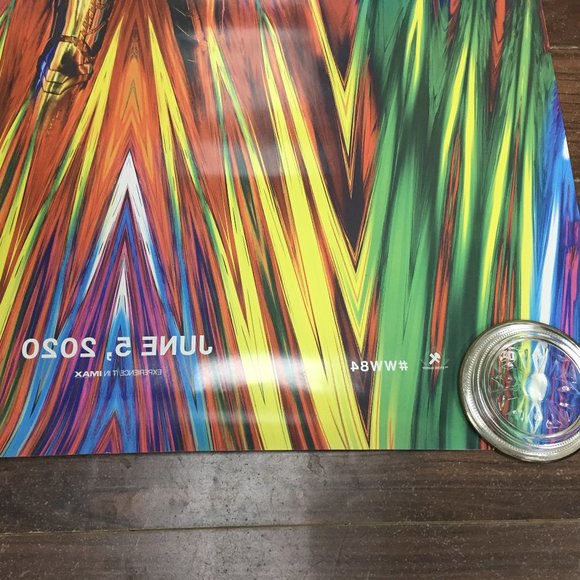 WONDER WOMAN 1984 27"x40" Authentic Theatre Movie Poster 2020 Advance DS Canada - Picture 14 of 16